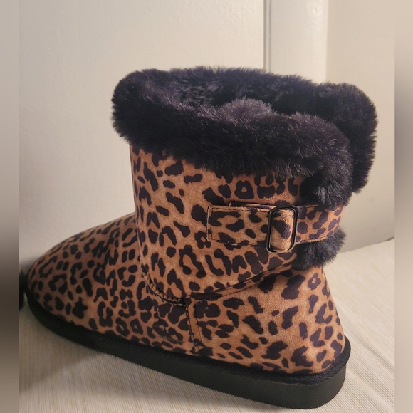 Torrid ankle booties cheetah print size 11ww - Picture 6 of 12